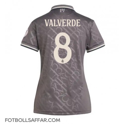 Real Madrid Federico Valverde #8 Tredjeställ Dam 2024-25 Kortärmad